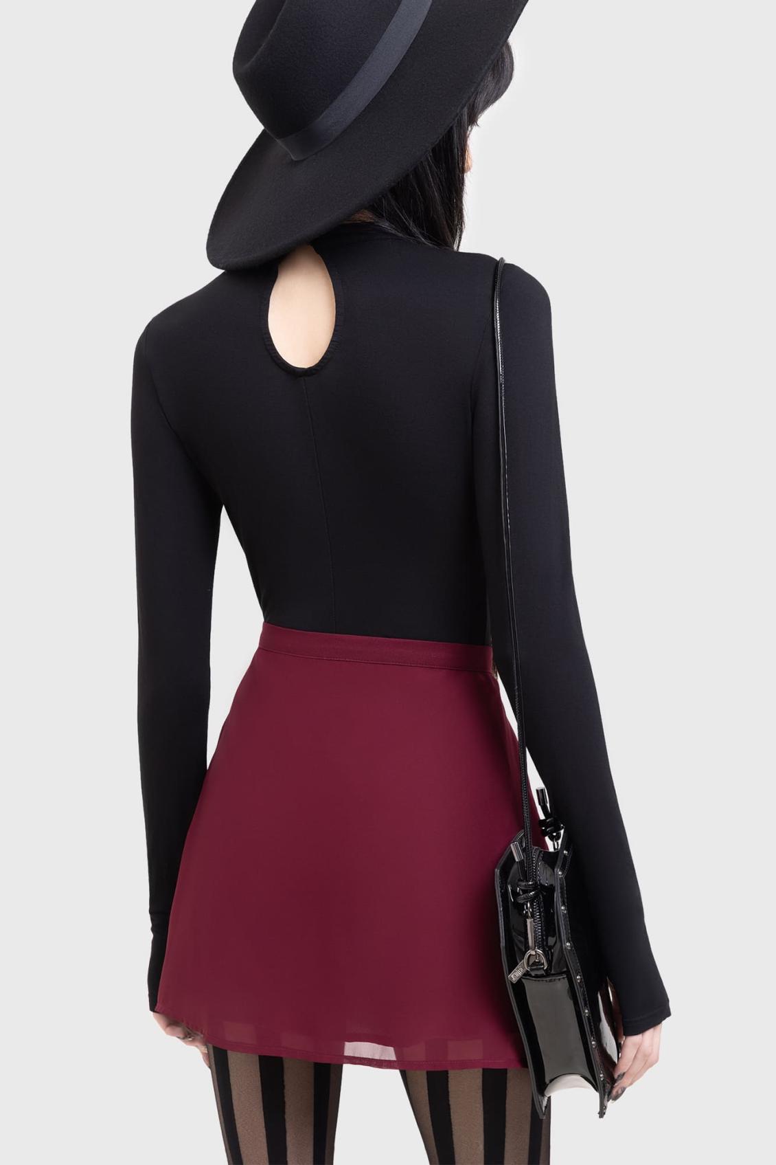 Women Mini Skirts | Killstar Crimson Oracle Skirt