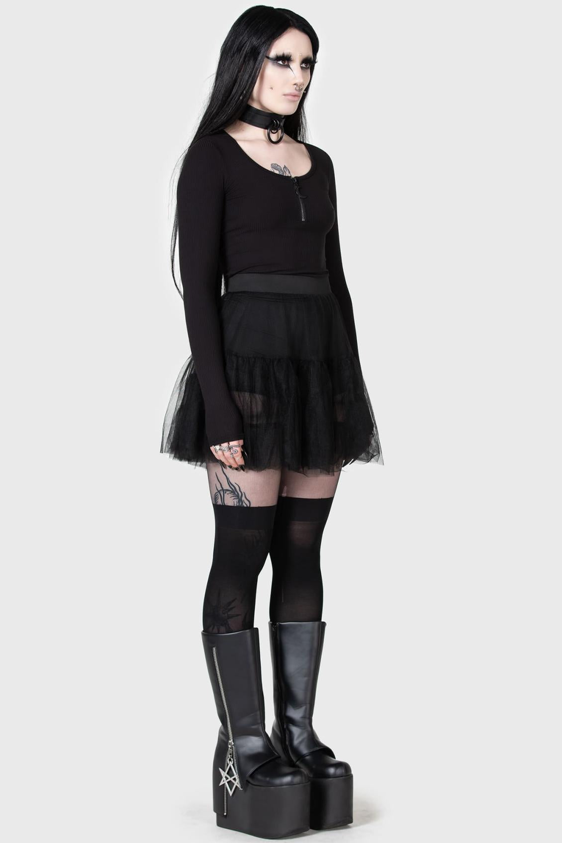 Women Mini Skirts | Killstar Dance All Night Mini Skirt