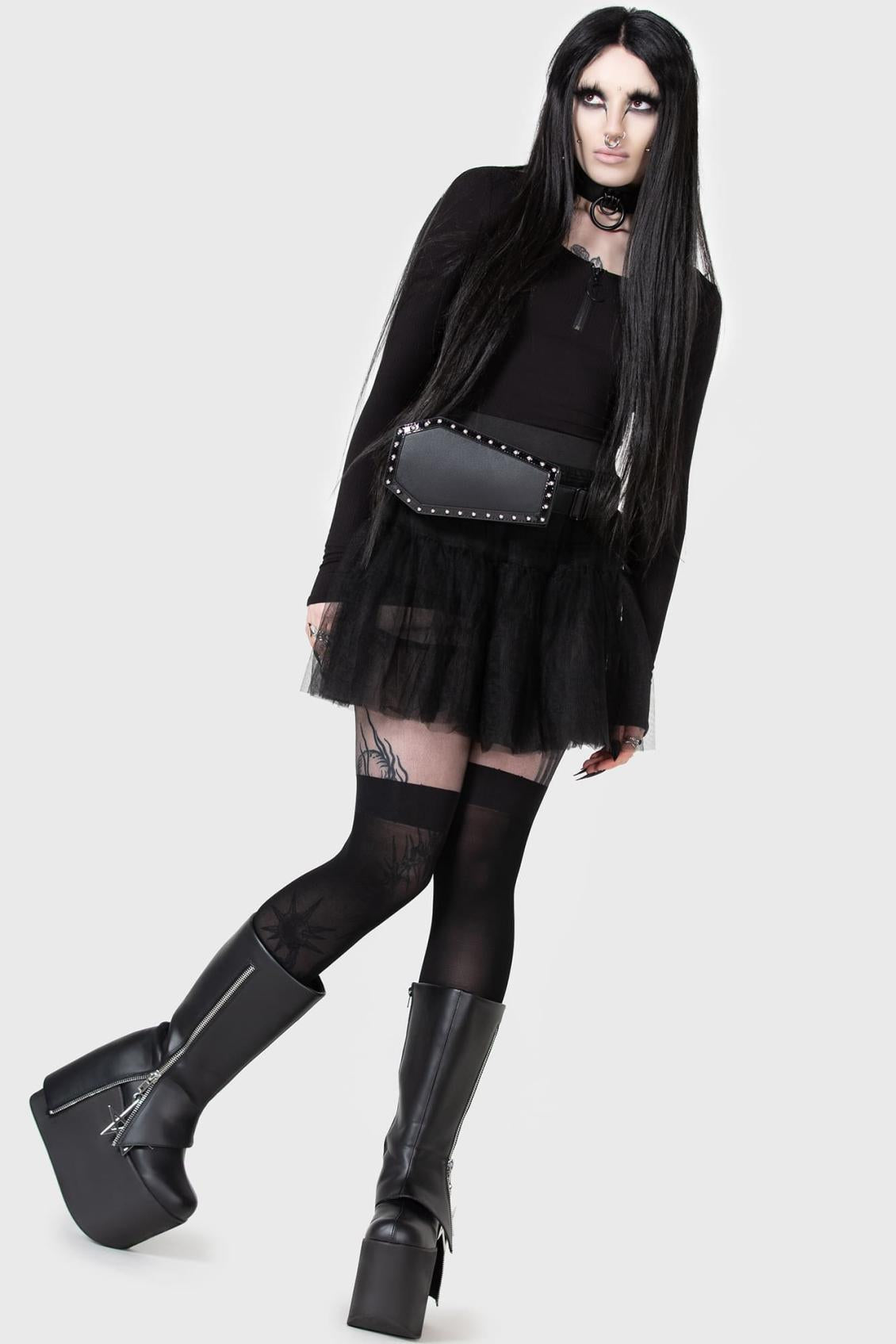 Women Mini Skirts | Killstar Dance All Night Mini Skirt