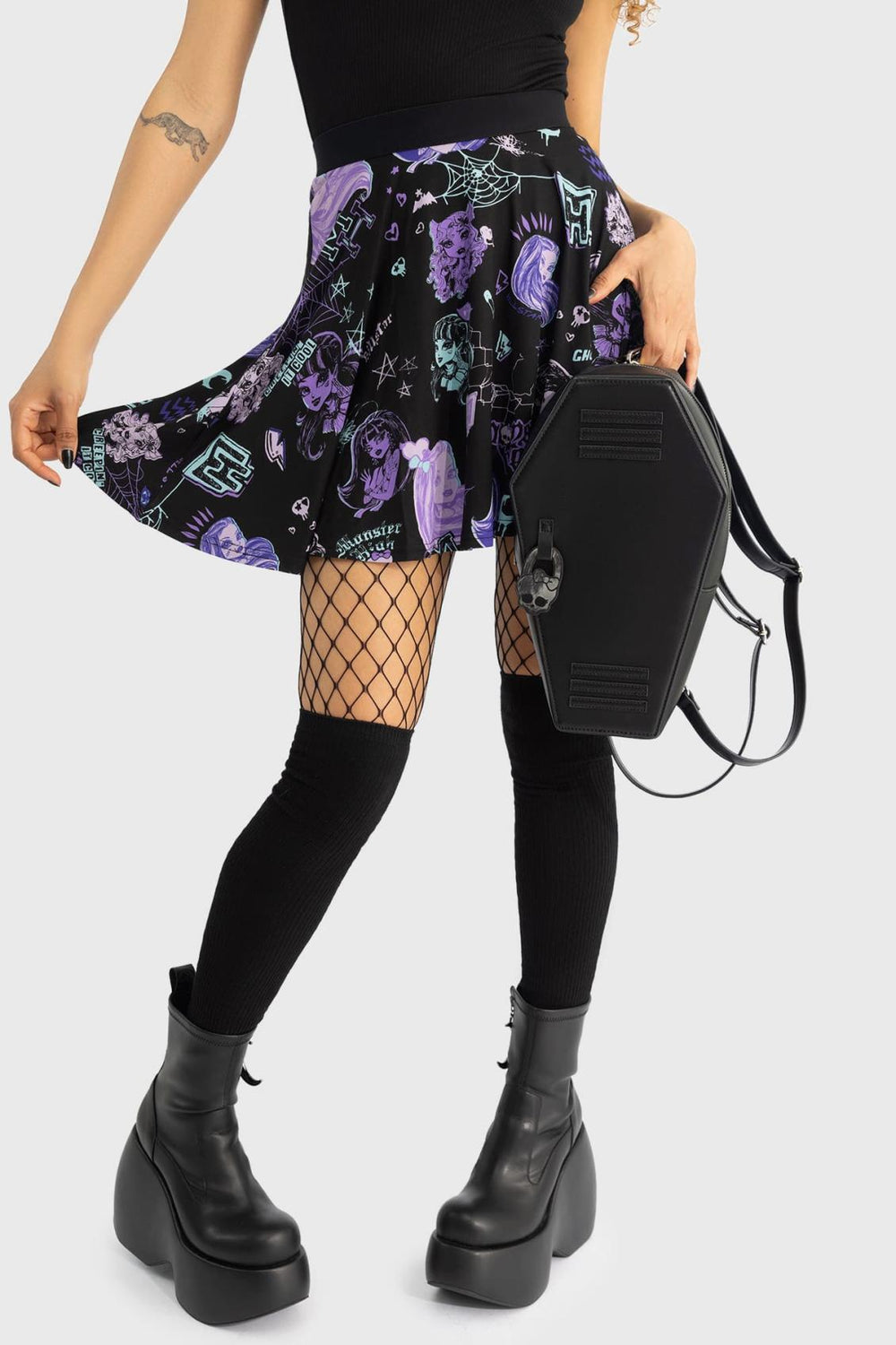 Women Mini Skirts | Killstar Haunt It Mini Skirt