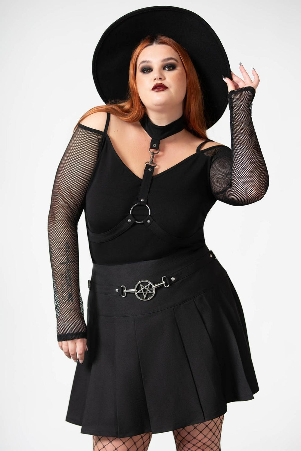 Women Mini Skirts | Killstar Scary Pleated Skirt