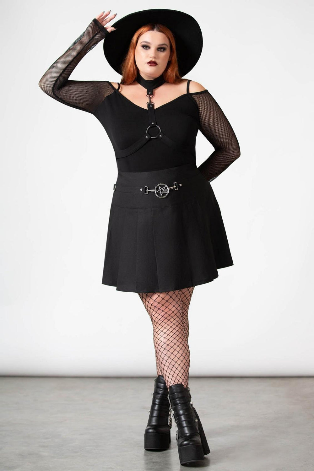 Women Mini Skirts | Killstar Scary Pleated Skirt