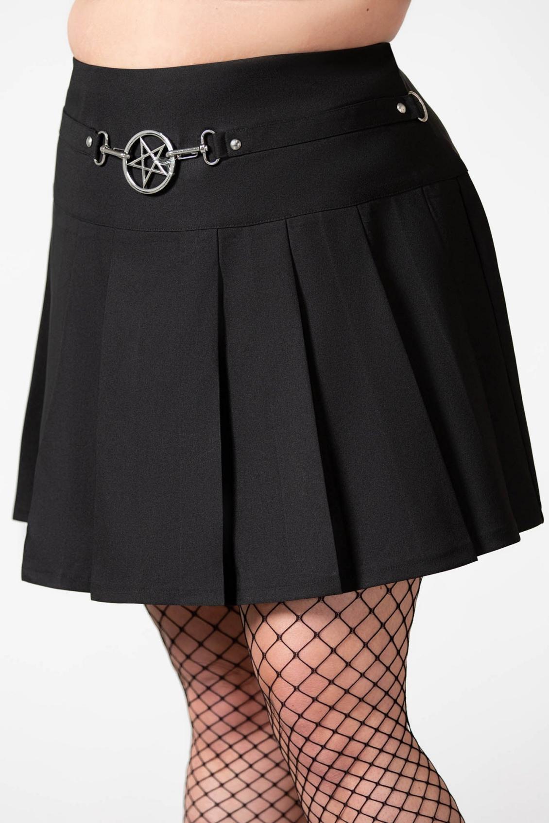 Women Mini Skirts | Killstar Scary Pleated Skirt