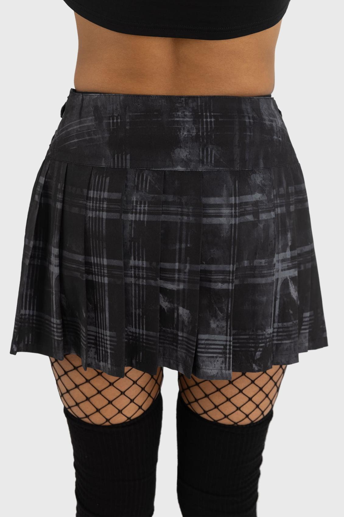 Women Mini Skirts | Killstar Stormcloud Mini Skirt
