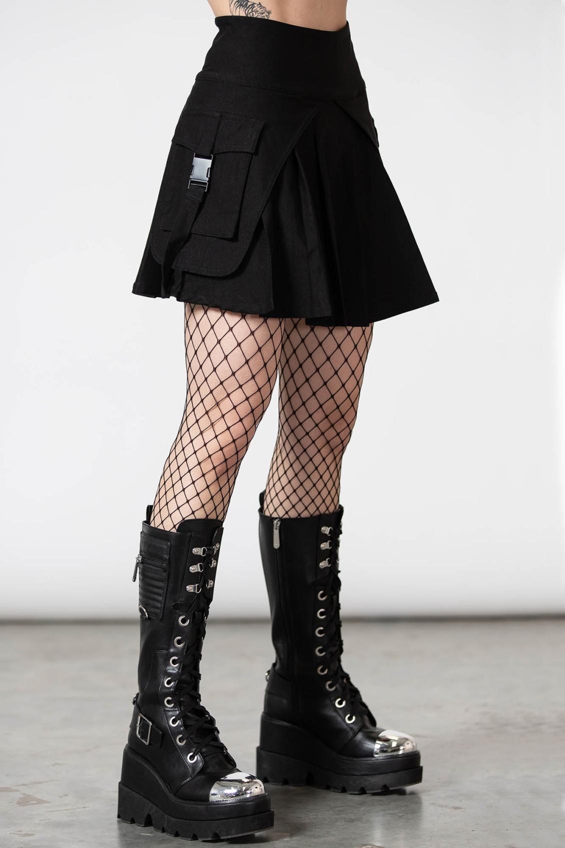 Women Mini Skirts | Killstar Vanya Pleated Mini Skirt