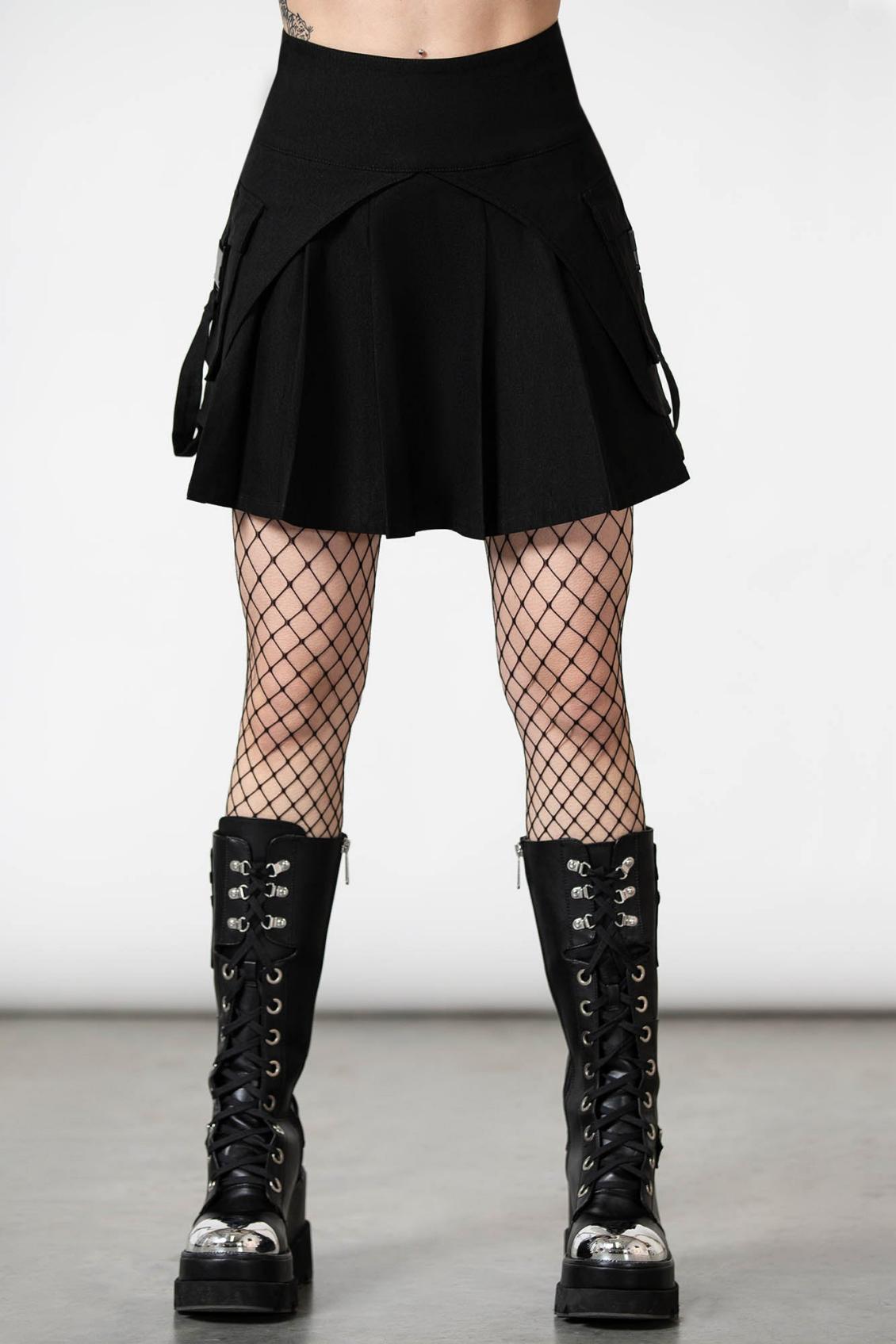 Women Mini Skirts | Killstar Vanya Pleated Mini Skirt
