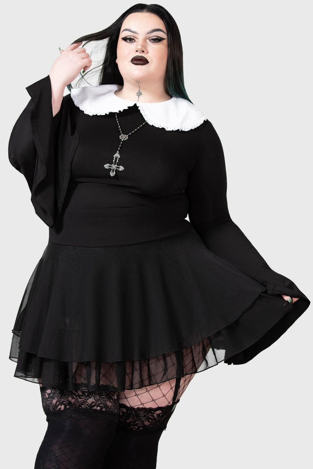 Women Mini Skirts | Killstar Yasumi Mesh Skirt
