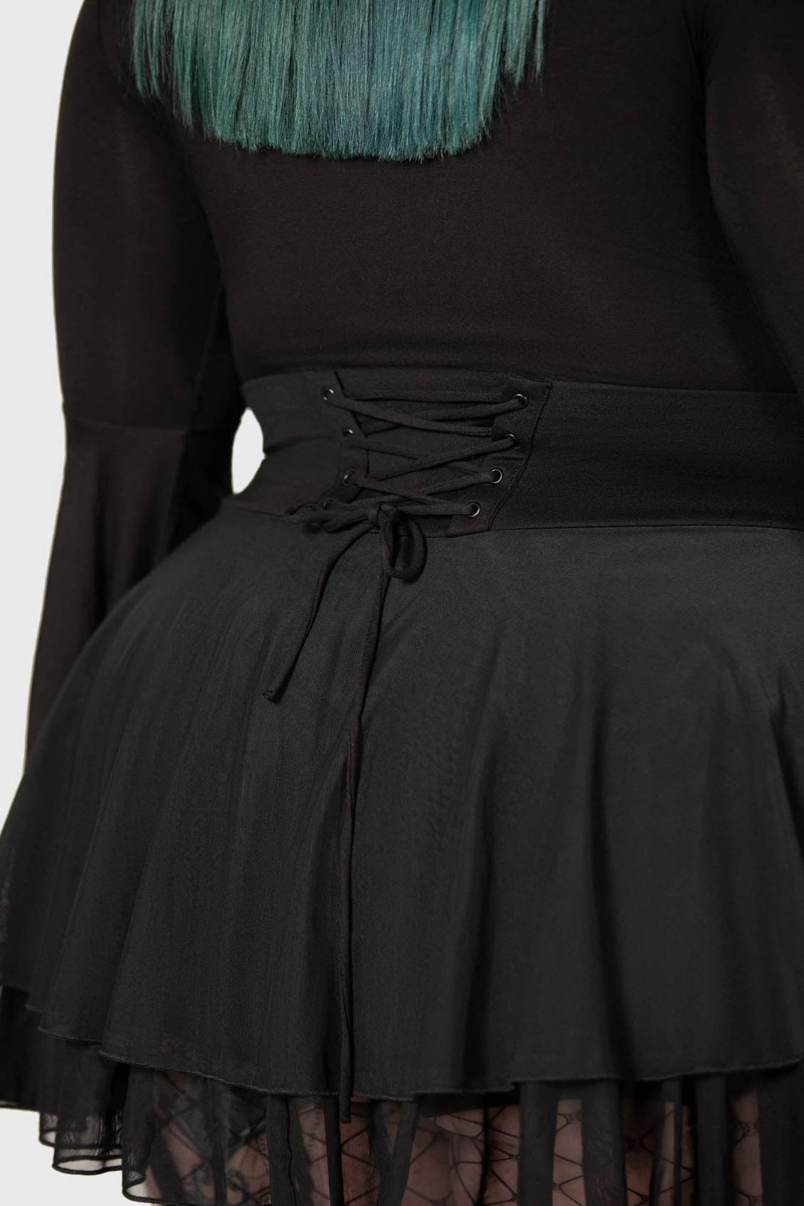 Women Mini Skirts | Killstar Yasumi Mesh Skirt