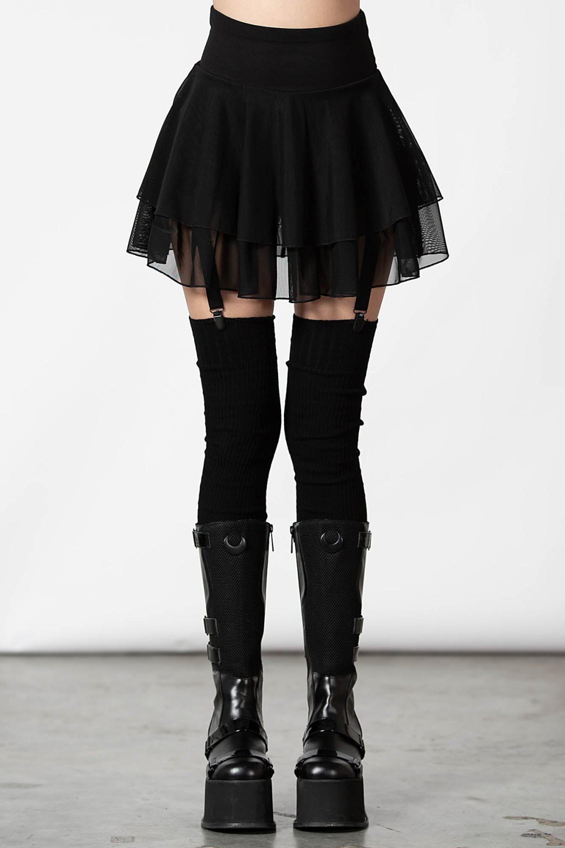 Women Mini Skirts | Killstar Yasumi Mesh Skirt