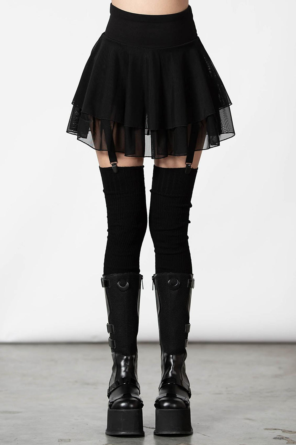 Women Mini Skirts | Killstar Yasumi Mesh Skirt