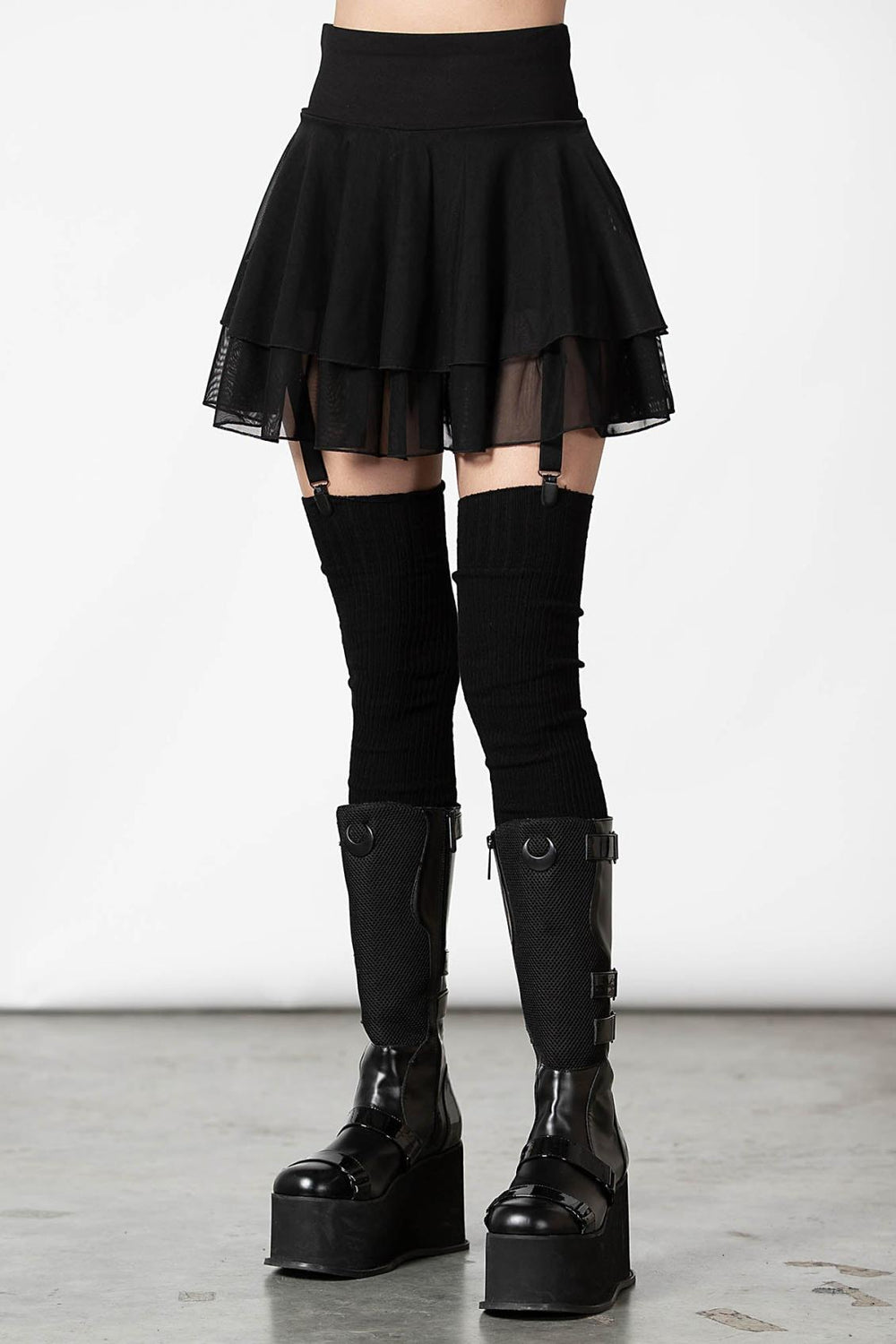 Women Mini Skirts | Killstar Yasumi Mesh Skirt