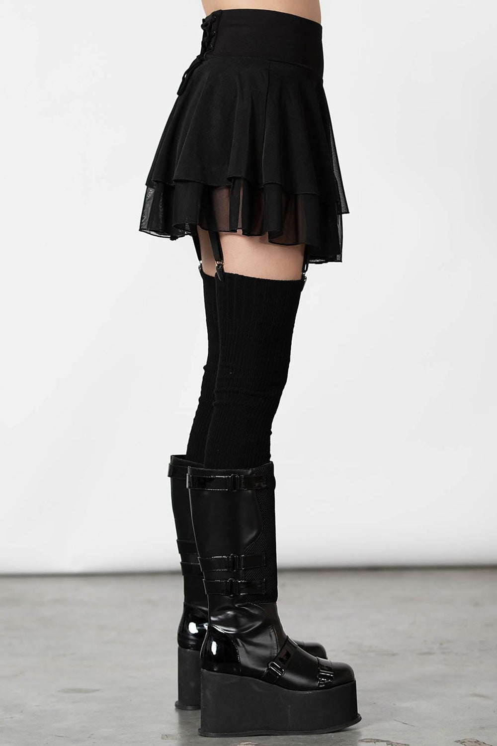 Women Mini Skirts | Killstar Yasumi Mesh Skirt