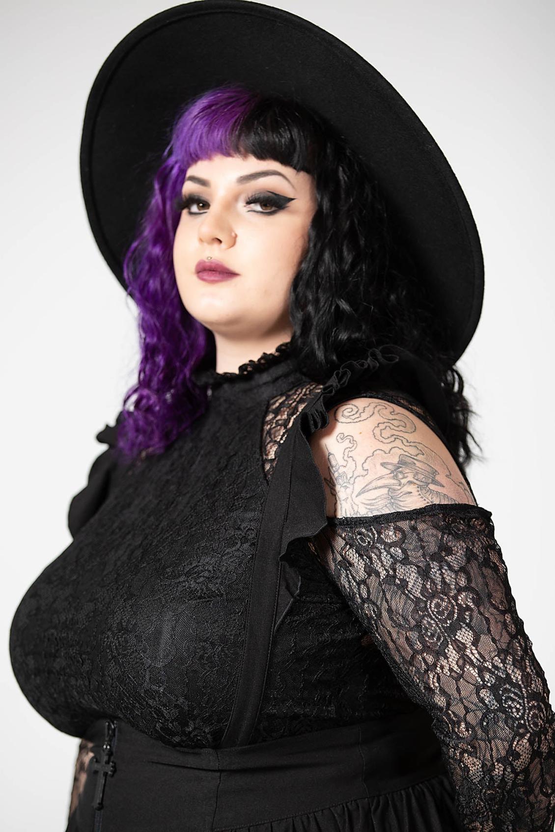 Women Mini Skirts | Killstar Yuna Suspender Skirt