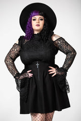 Women Mini Skirts | Killstar Yuna Suspender Skirt