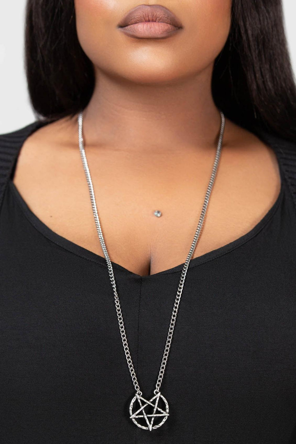 Women Necklaces | Killstar Broken Seal Pentagram Necklace