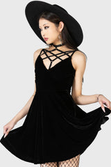 Women Party | Killstar Magica Skater Dress [B]