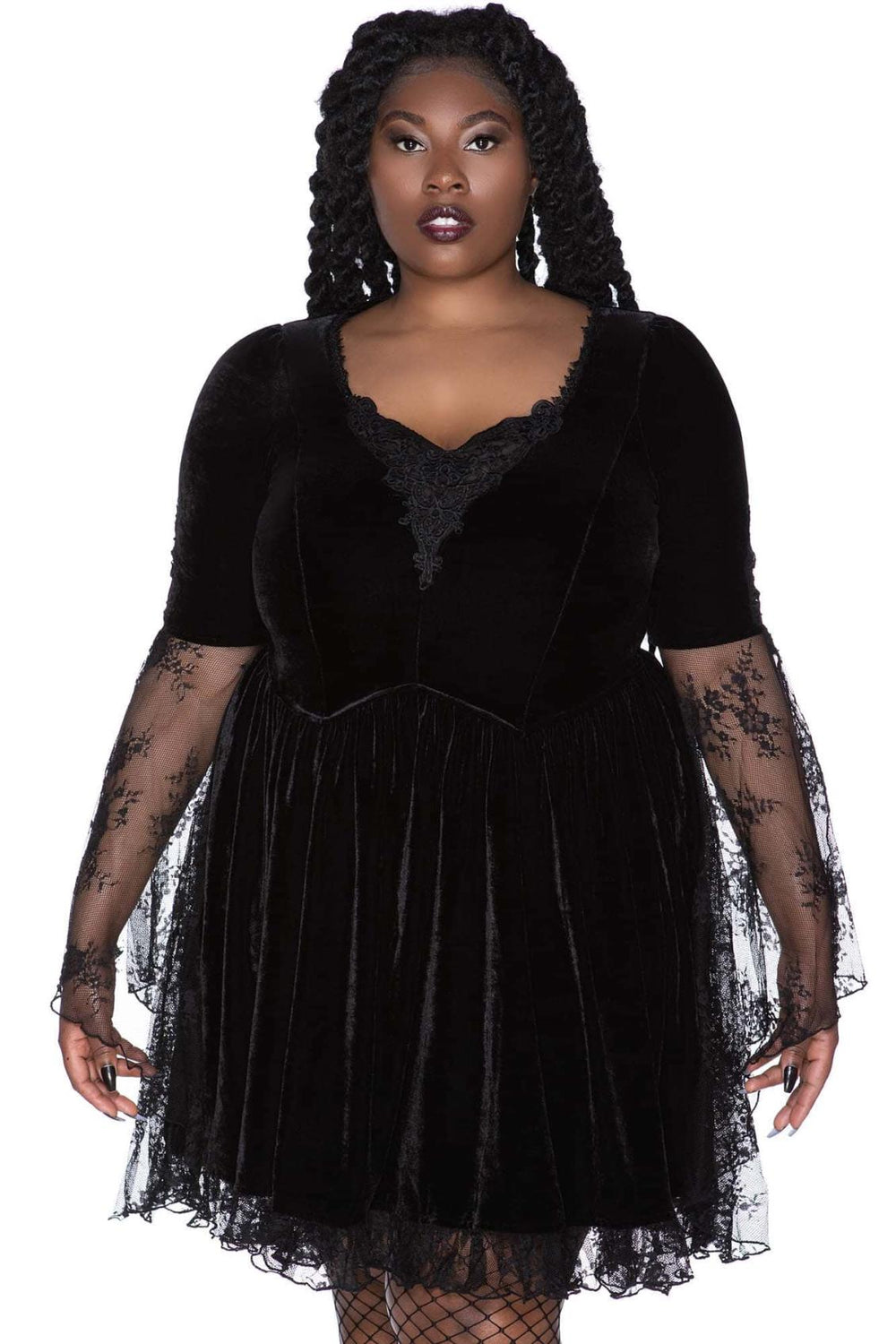 Women Party | Killstar Marya Brocade Dress [PLUS]