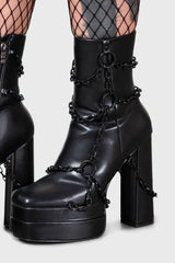 Women Platforms | Killstar Gloomed And Doomed Boots