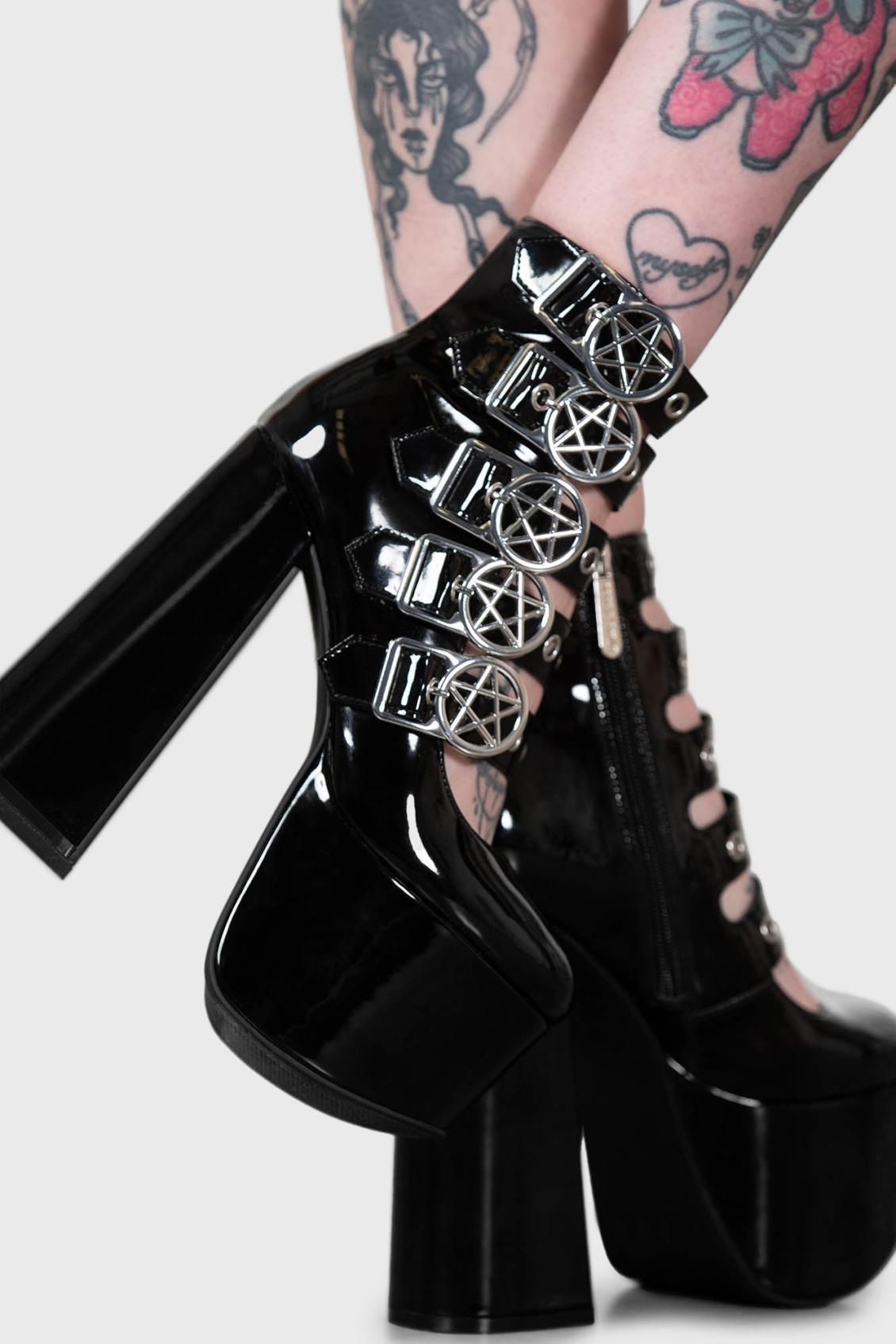 Women Platforms | Killstar Panic Platform Shoes