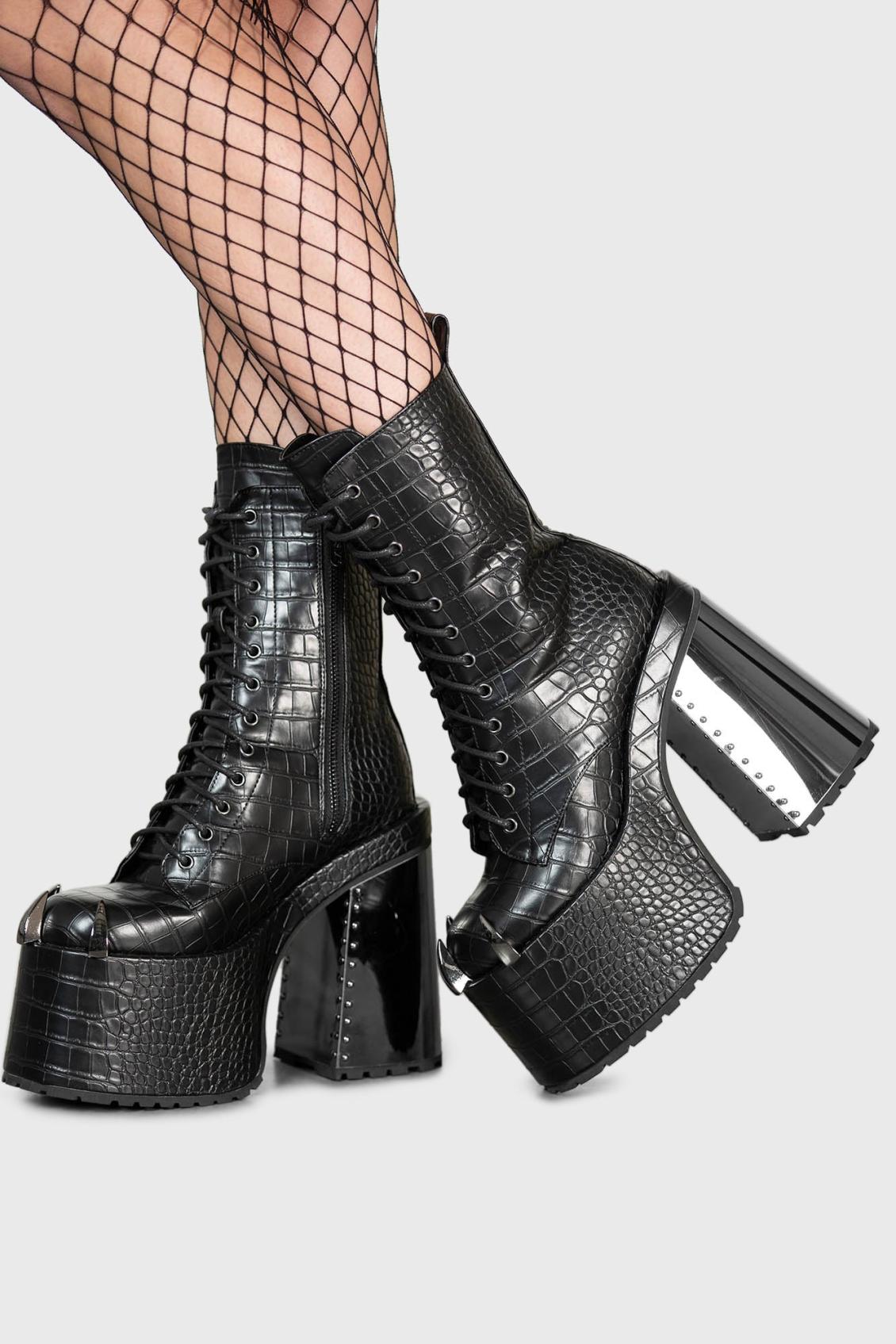 Women Platforms | Killstar So Icy Platform Boots