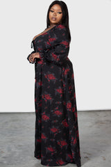 Women Shirt | Killstar Hail Pandora Maxi Dress