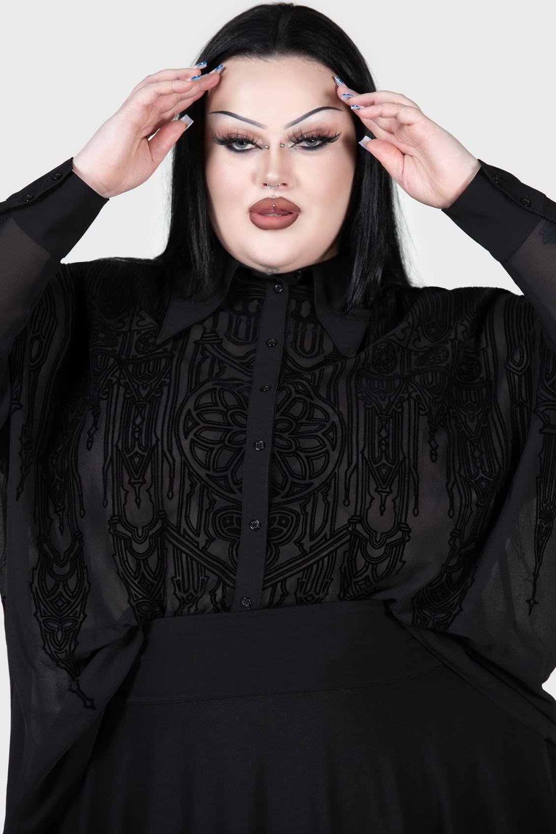 Women Shirts &amp; Blouses | Killstar Gates Of Hell Shirt