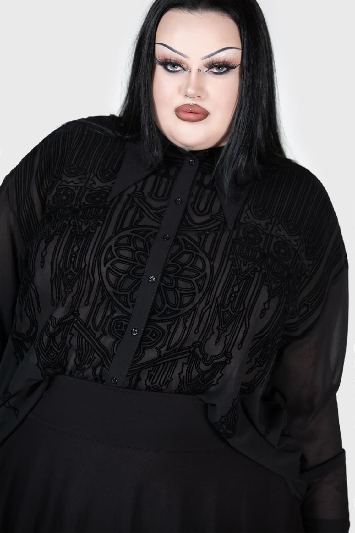 Women Shirts &amp; Blouses | Killstar Gates Of Hell Shirt