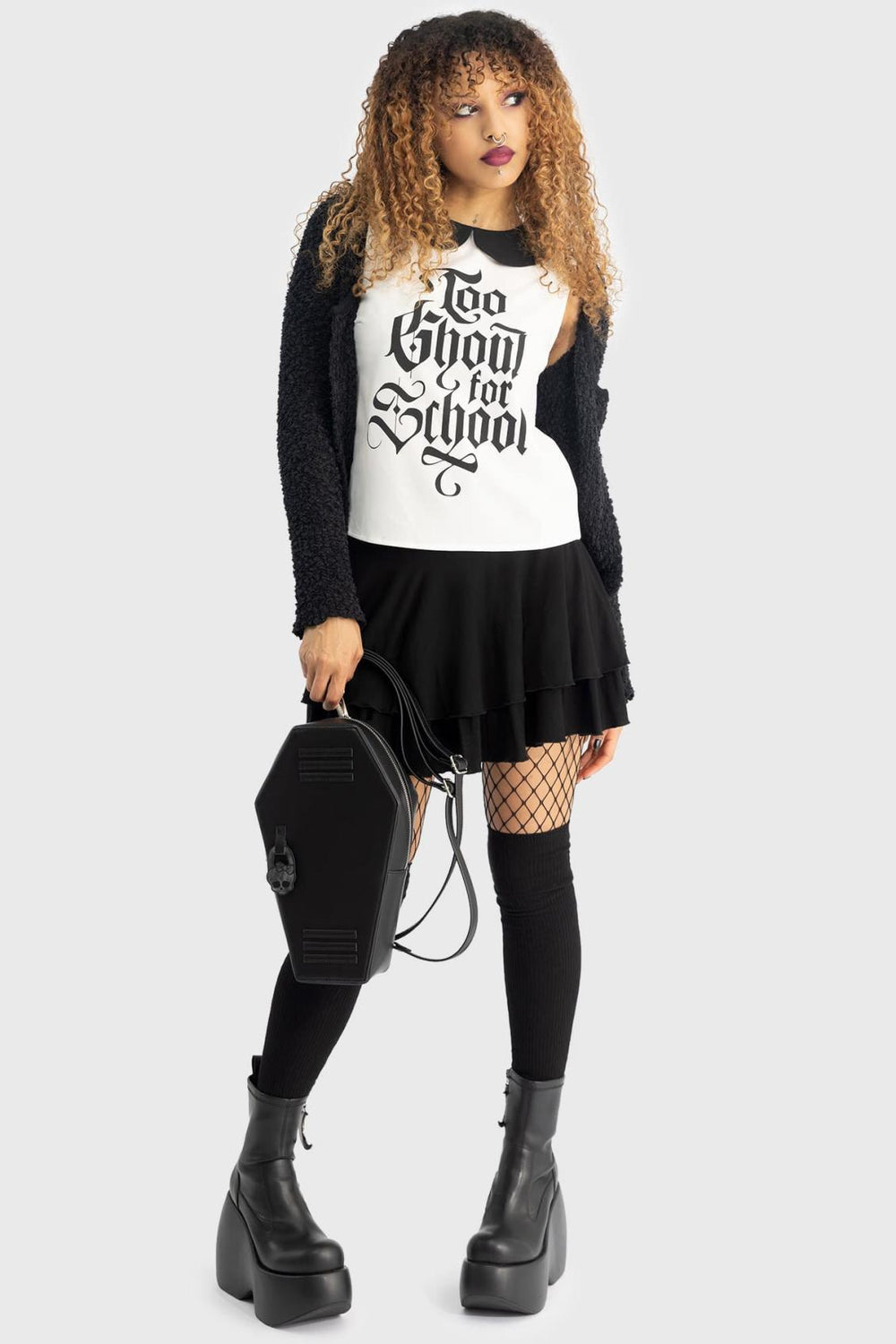 Women Shirts &amp; Blouses | Killstar Too Ghoul For School Blouse