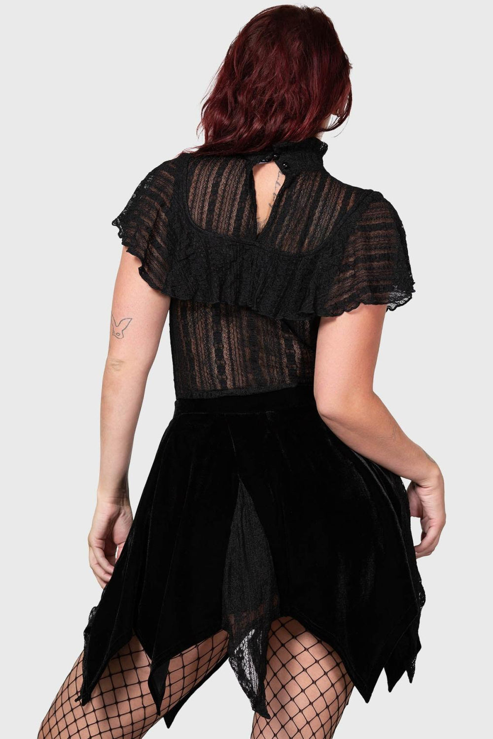 Women Shirts &amp; Blouses | Killstar Atala&#039;s Night Lace Top