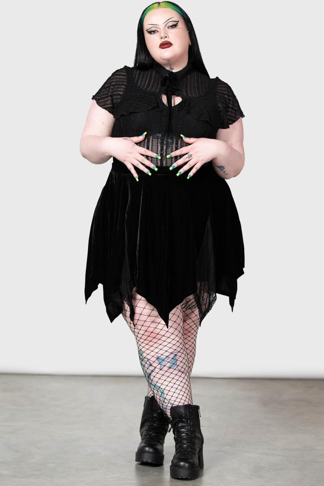 Women Shirts &amp; Blouses | Killstar Atala&#039;s Night Lace Top