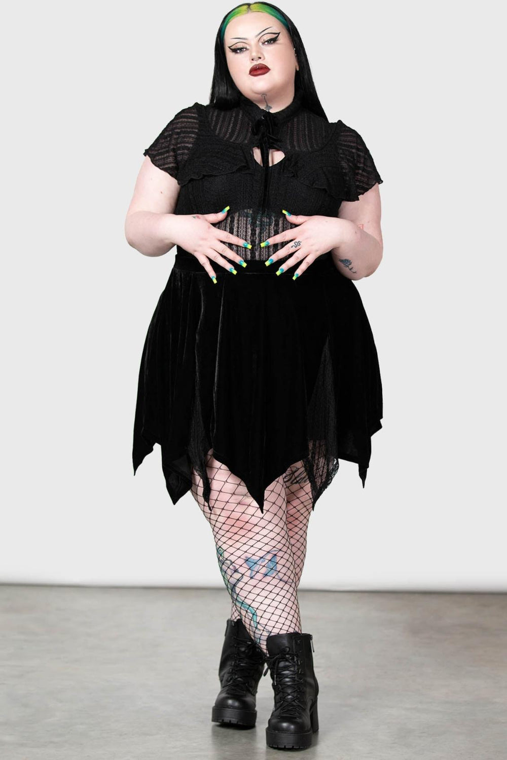 Women Shirts &amp; Blouses | Killstar Atala&#039;s Night Lace Top