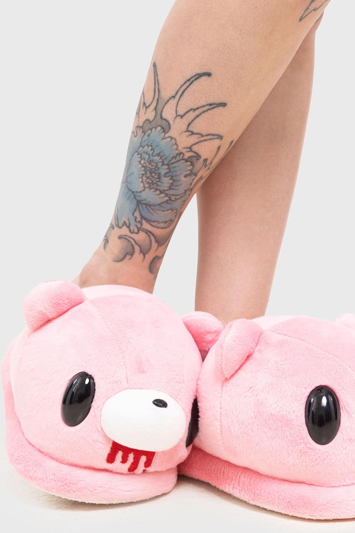 Women Slippers | Killstar Gloomy Bear Slippers