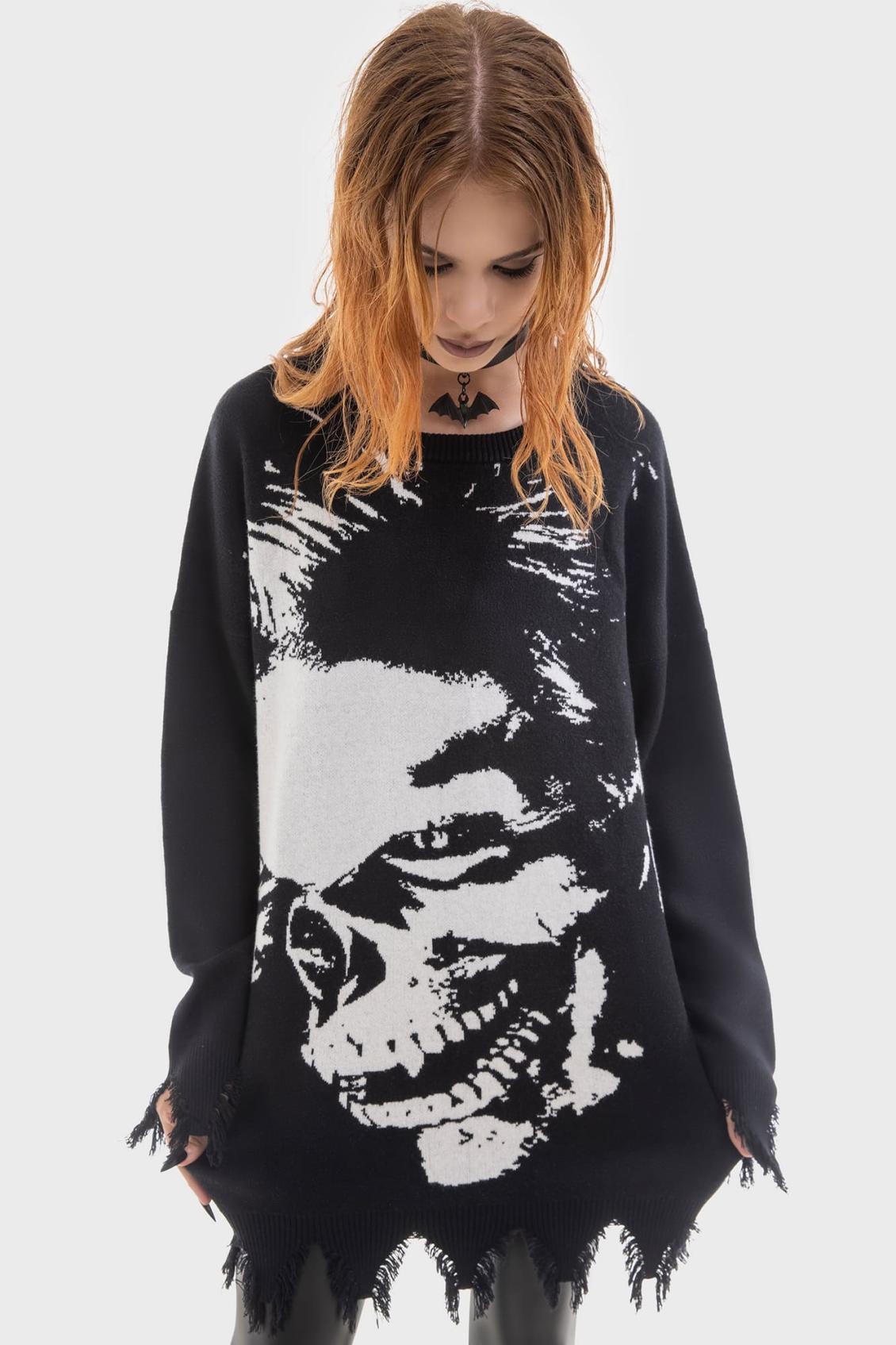 Women Sweaters | Killstar Blood Sucker Sweater