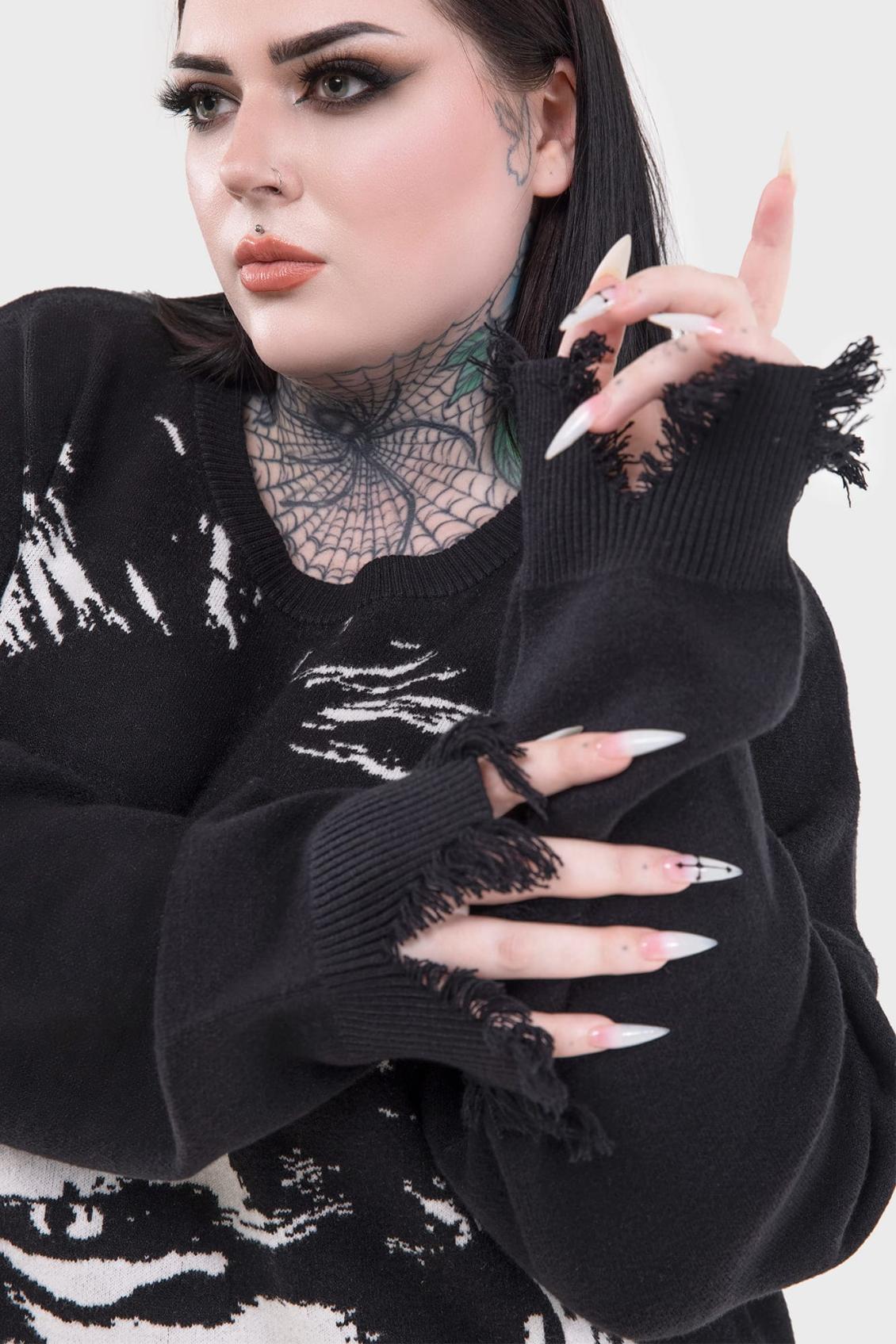 Women Sweaters | Killstar Blood Sucker Sweater