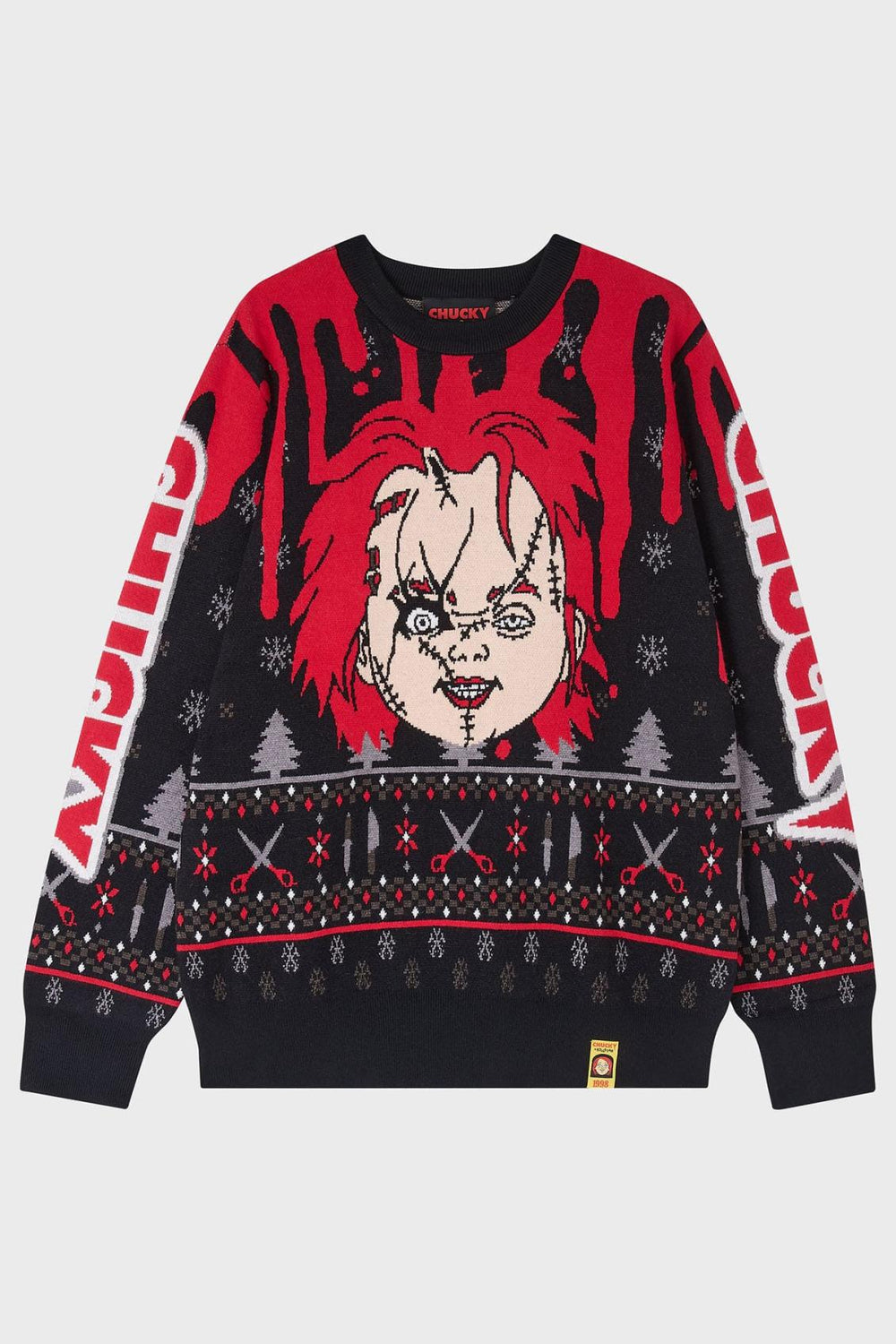 Women Sweaters | Killstar Chucky Wanna Play Sweater