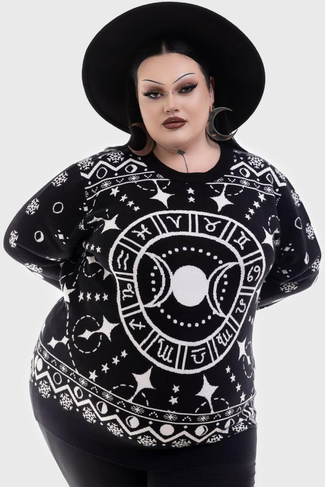 Women Sweaters | Killstar Cosmic Hallowmas Sweater