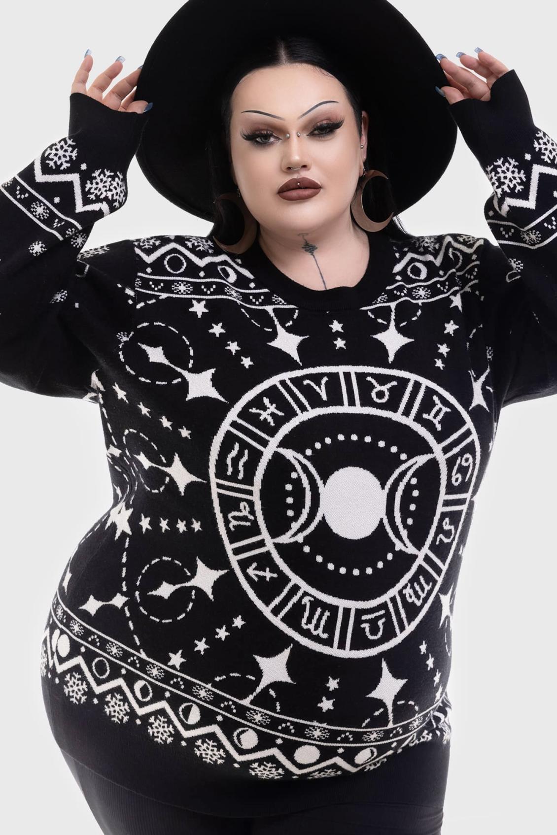 Women Sweaters | Killstar Cosmic Hallowmas Sweater