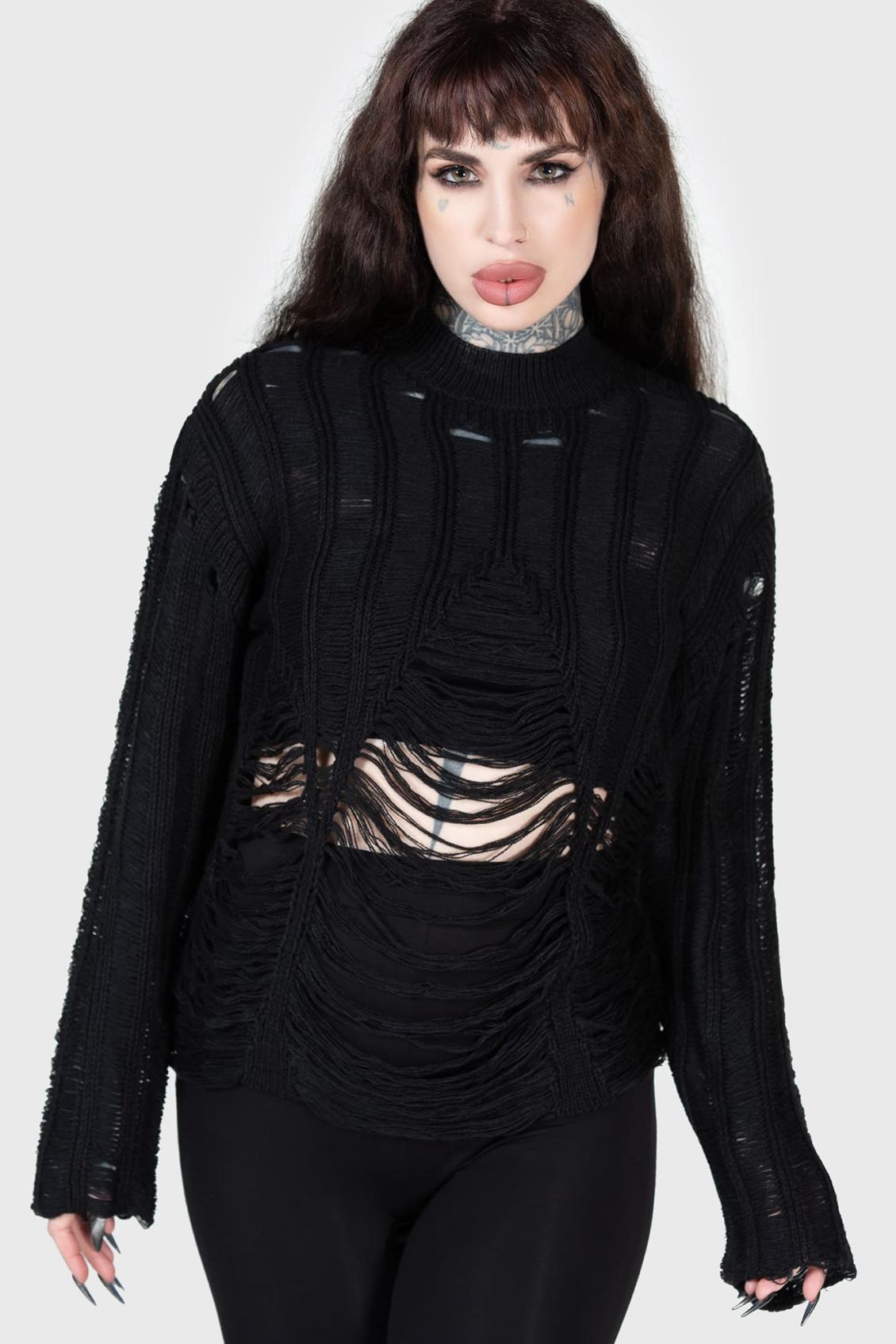 Women Sweaters | Killstar Crypt Convert Sweater
