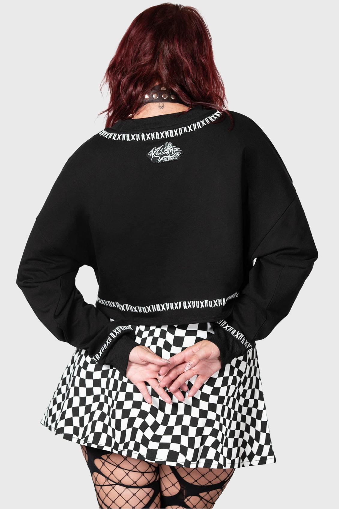 Women Sweaters | Killstar Fright N Terror Crop Sweater