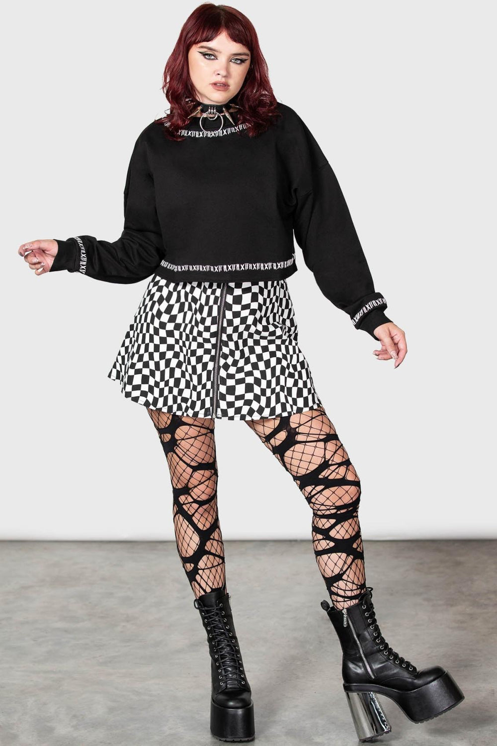Women Sweaters | Killstar Fright N Terror Crop Sweater