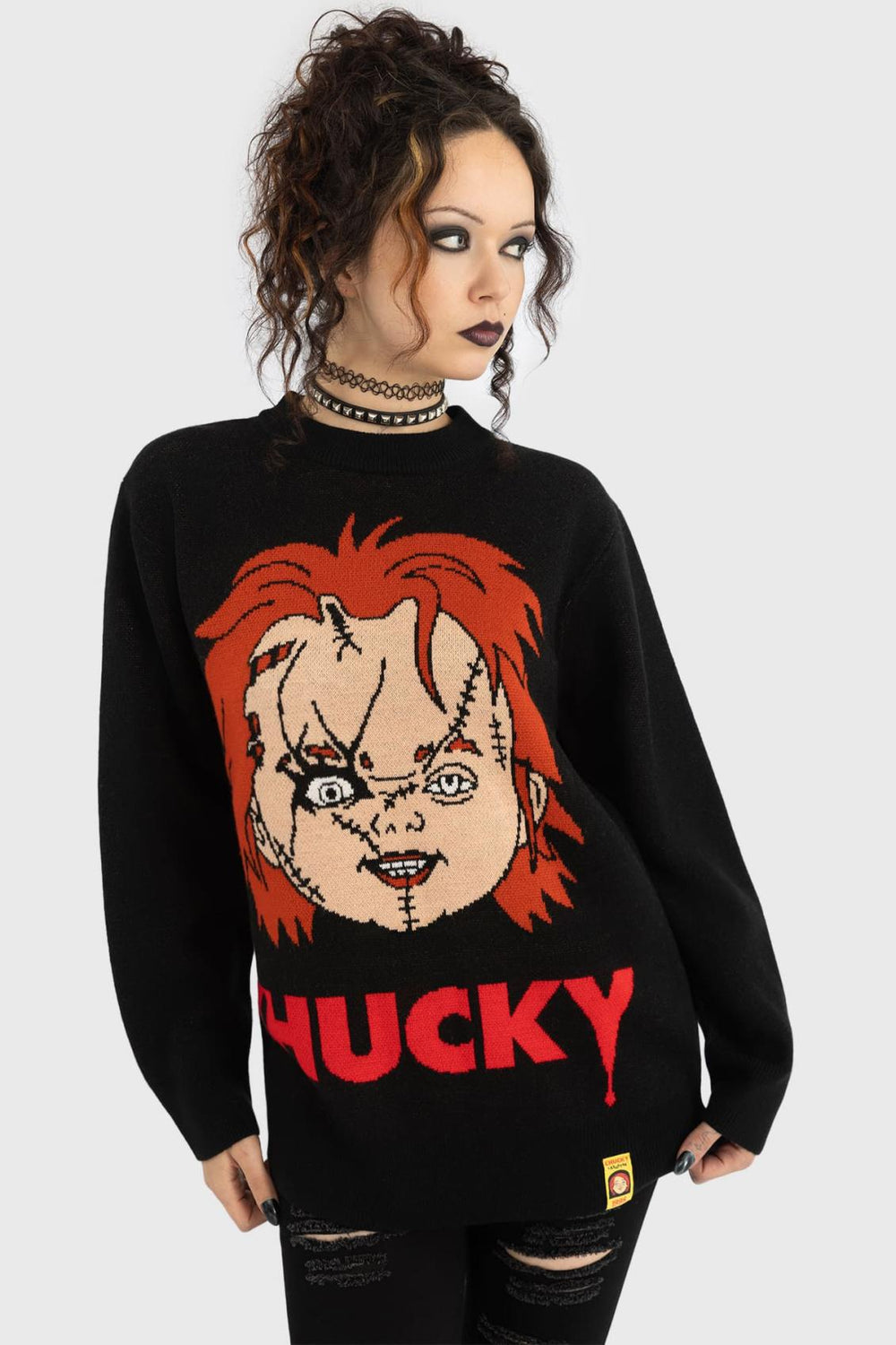 Women Sweaters | Killstar I Like To Be Hugged Knit Sweater