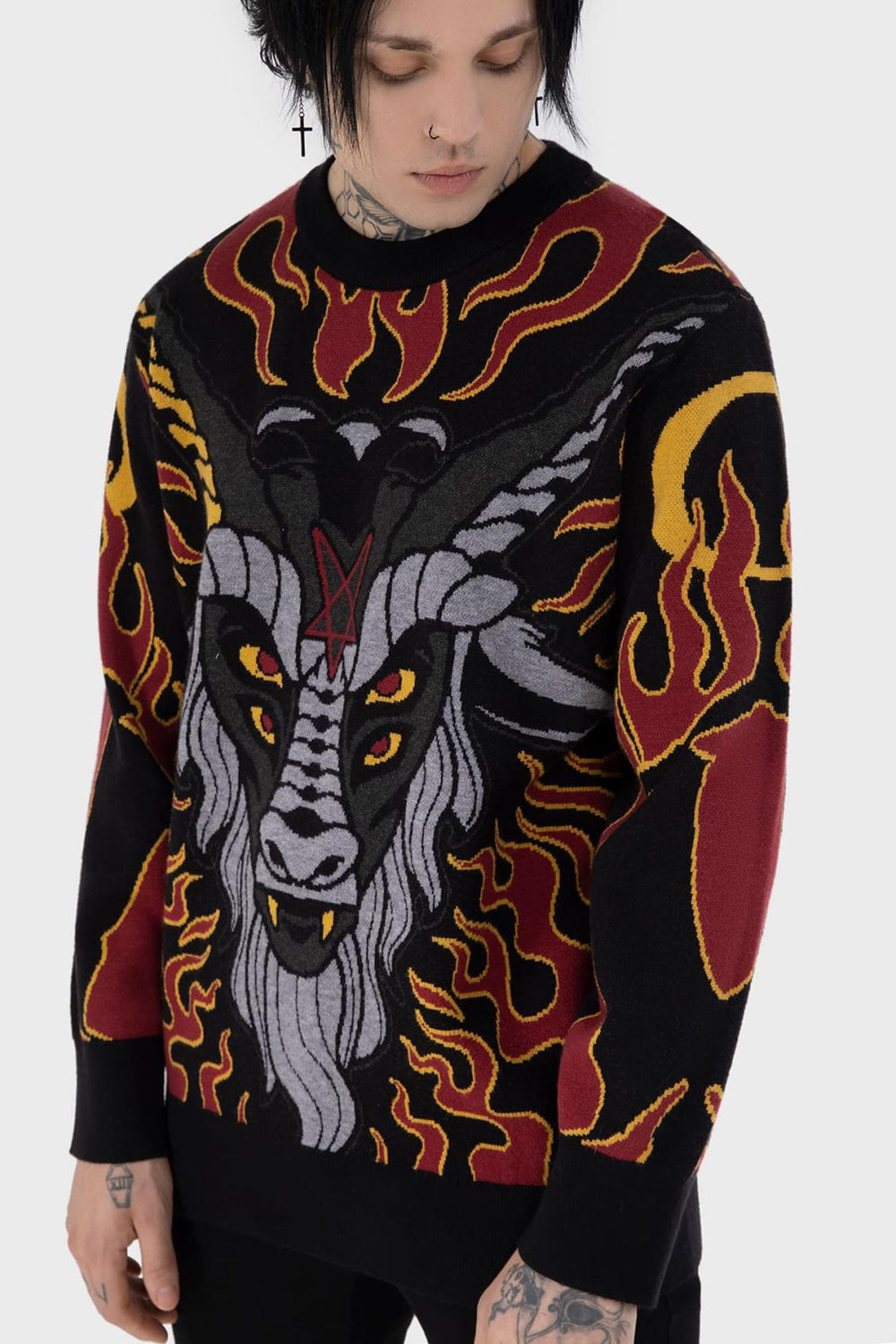 Women Sweaters | Killstar Inferno Hallowmas Sweater