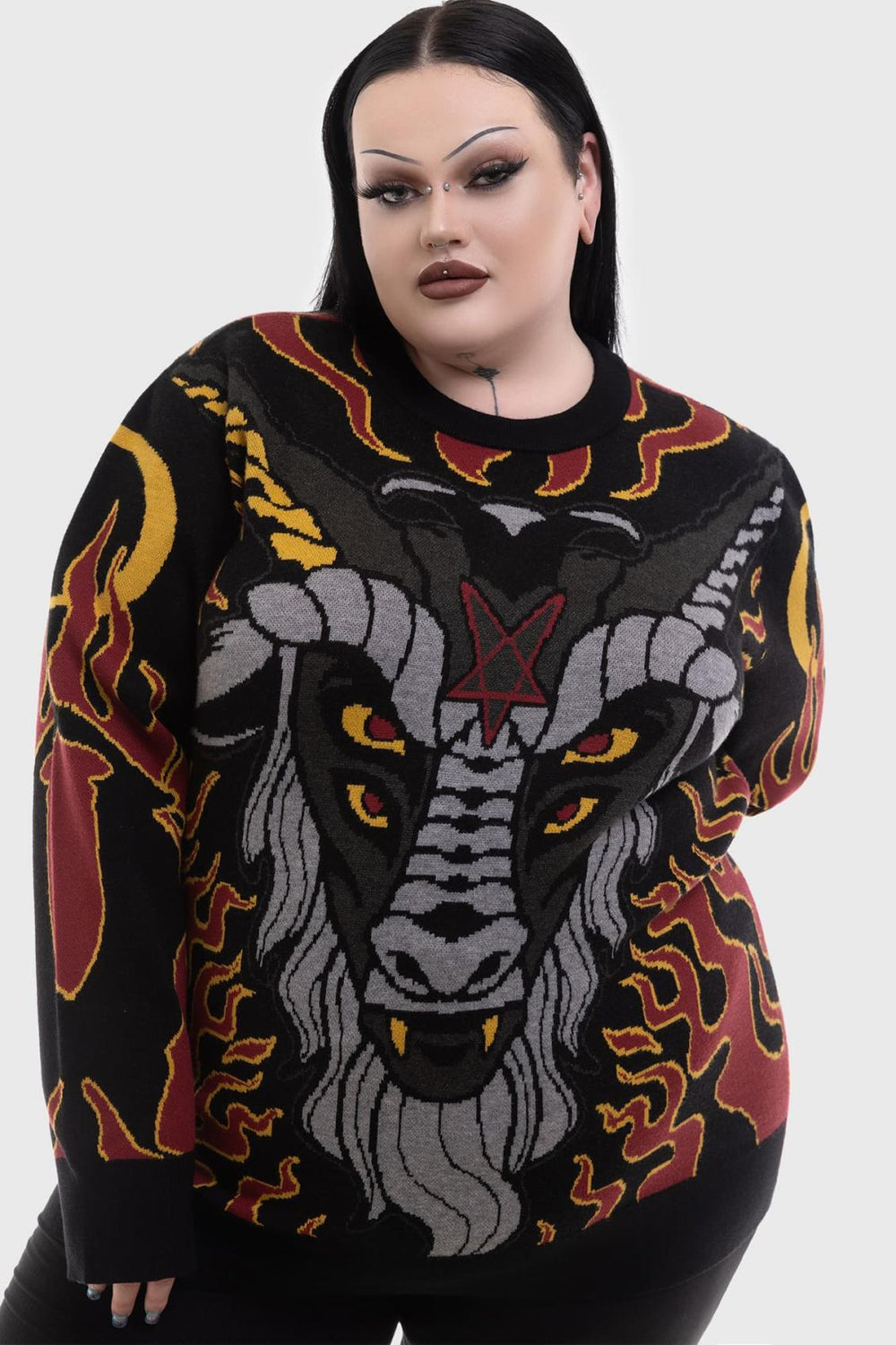 Women Sweaters | Killstar Inferno Hallowmas Sweater