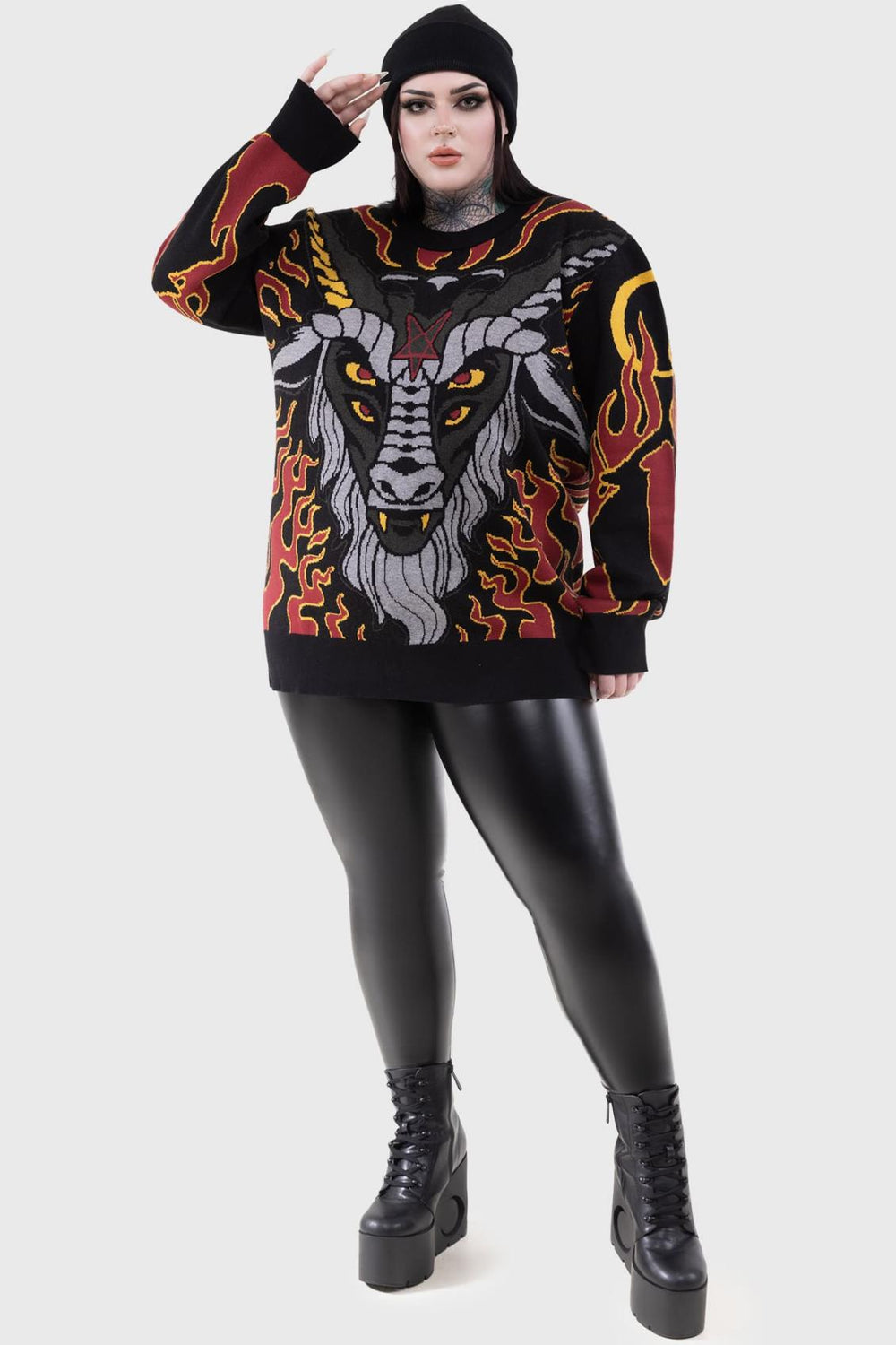 Women Sweaters | Killstar Inferno Hallowmas Sweater
