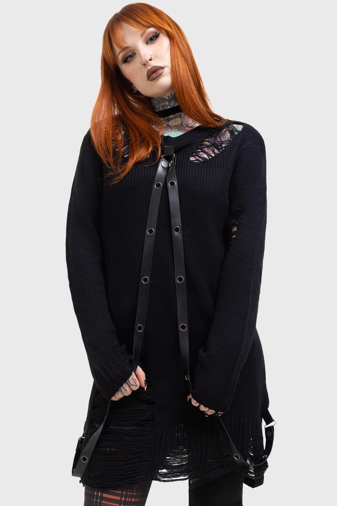 Women Sweaters | Killstar Lunar Grit Sweater