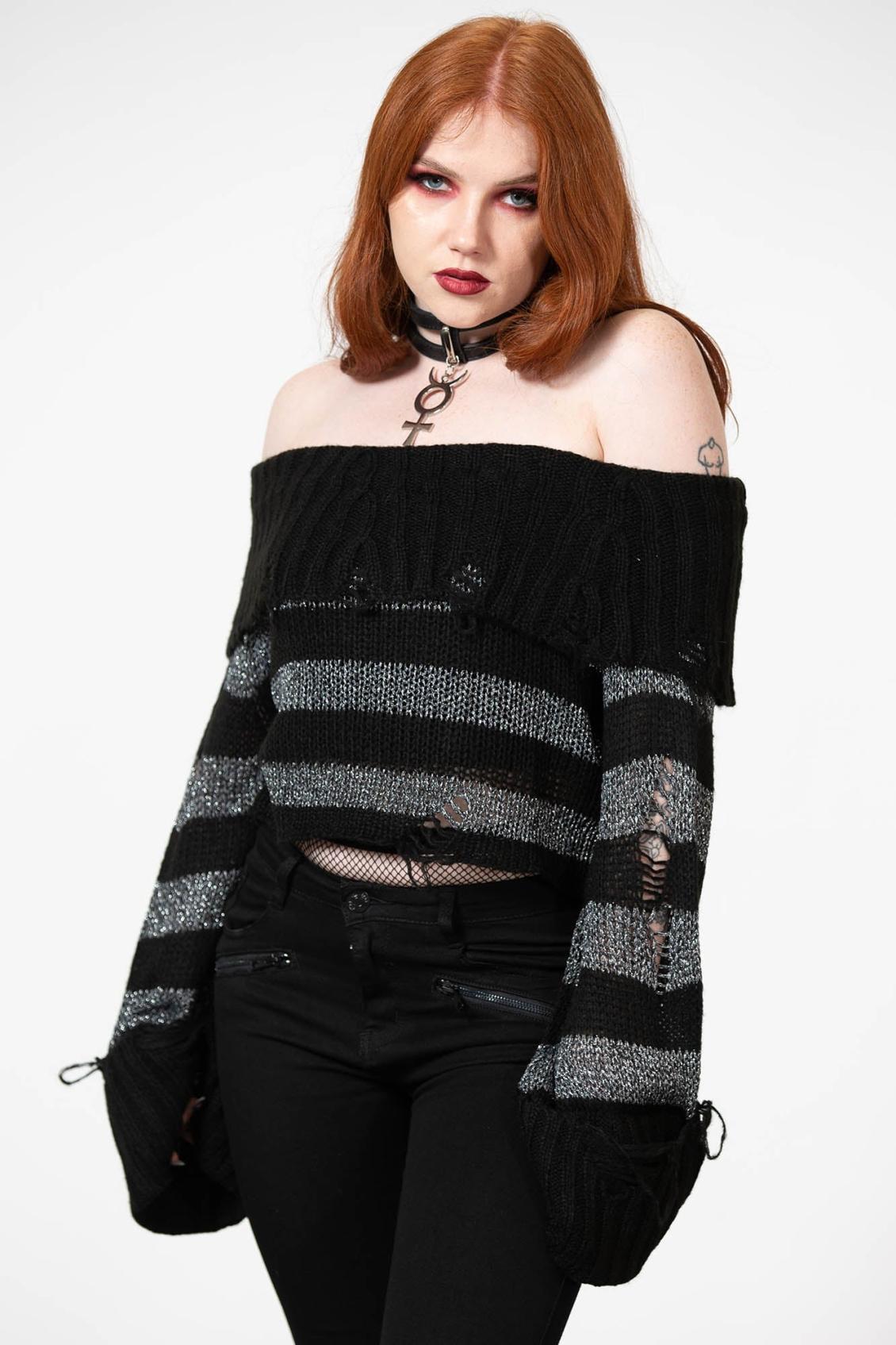 Women Sweaters | Killstar Meteor Knit Sweater