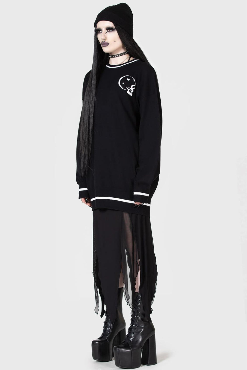 Women Sweaters | Killstar Midnight Games Sweater