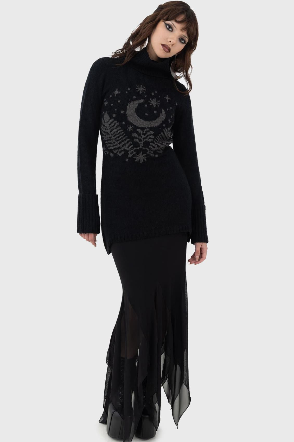 Women Sweaters | Killstar Moonflower Sweater