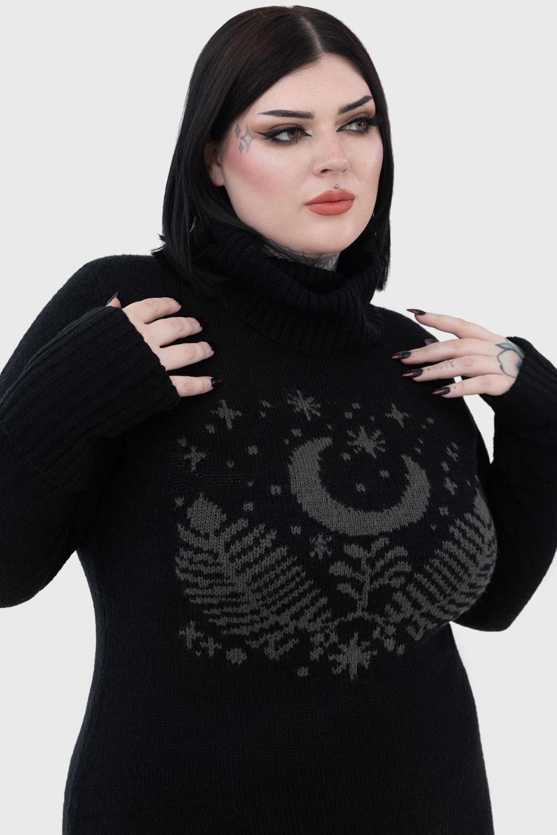 Women Sweaters | Killstar Moonflower Sweater