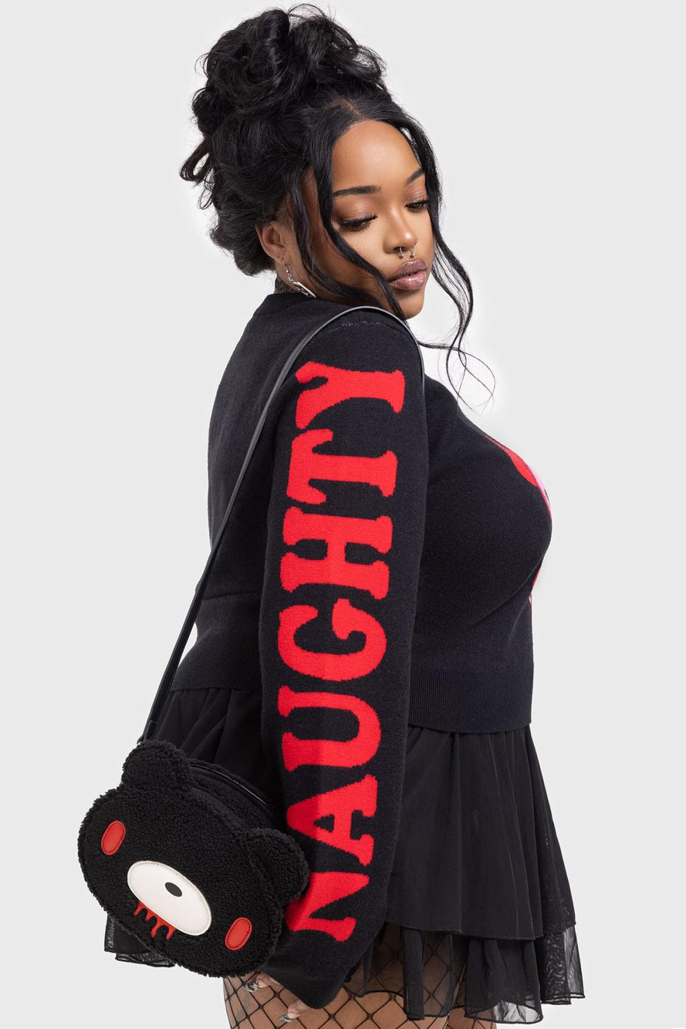 Women Sweaters | Killstar Naughty Grizzly Knit Sweater